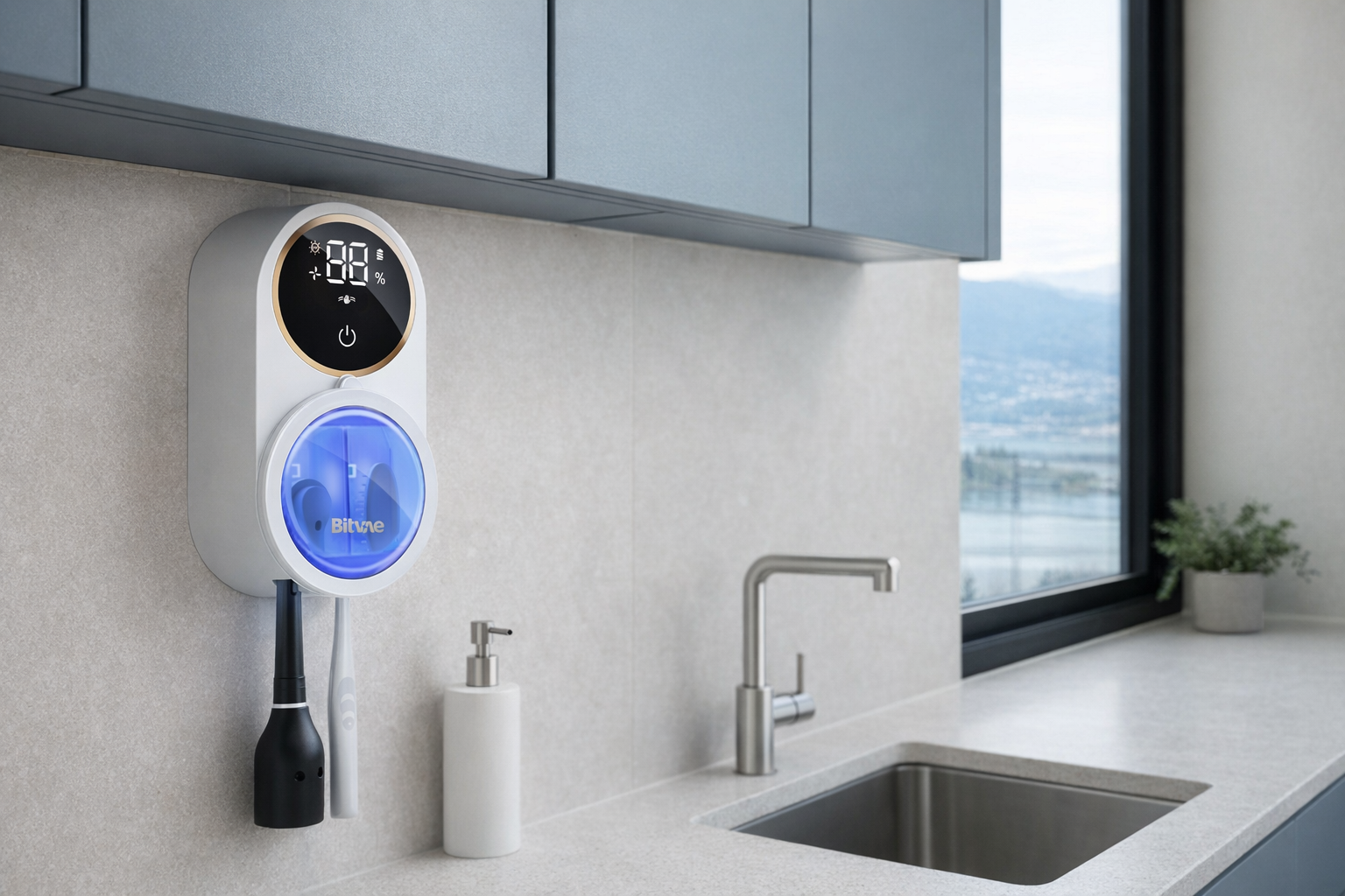 The Bitvae Toothbrush Holder Infrared Sensing Cleaner: A Small Upgrade That Changes Your Counter