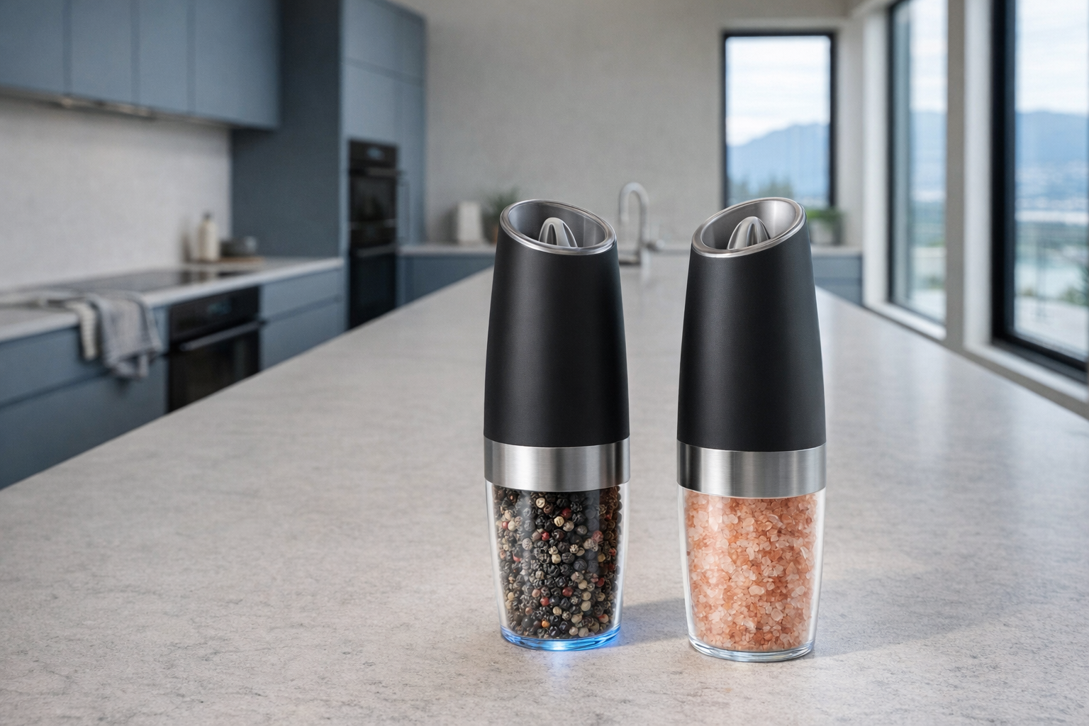 The Case For (and Against) the CIRCLE JOY Gravity Electric Salt and Pepper Grinder Set