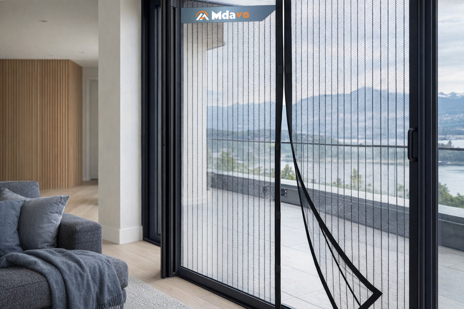 Mdavo Mesh Screen with Magnetic Closure