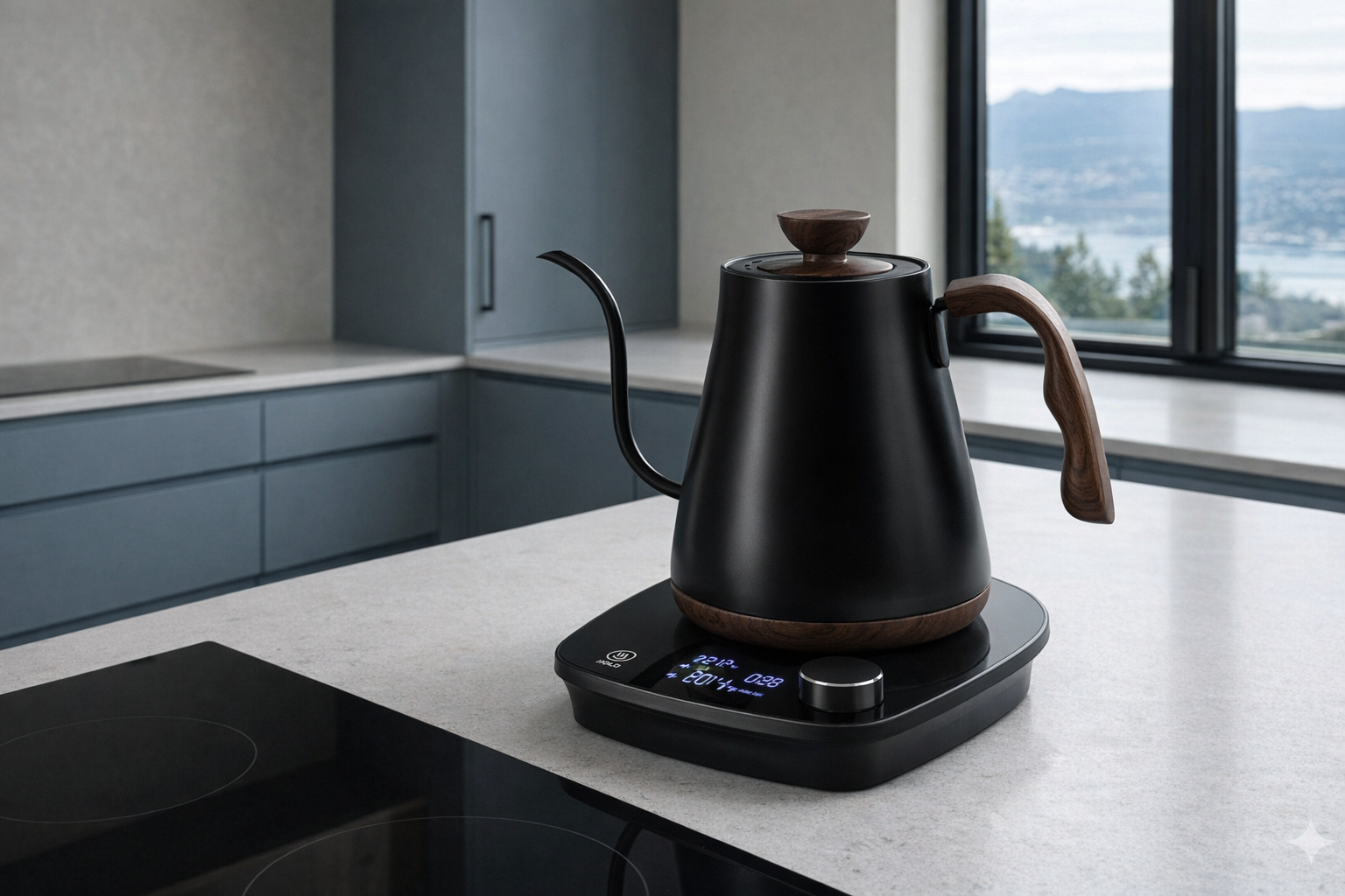 YDDZZM Gooseneck Electric Kettle 1000W